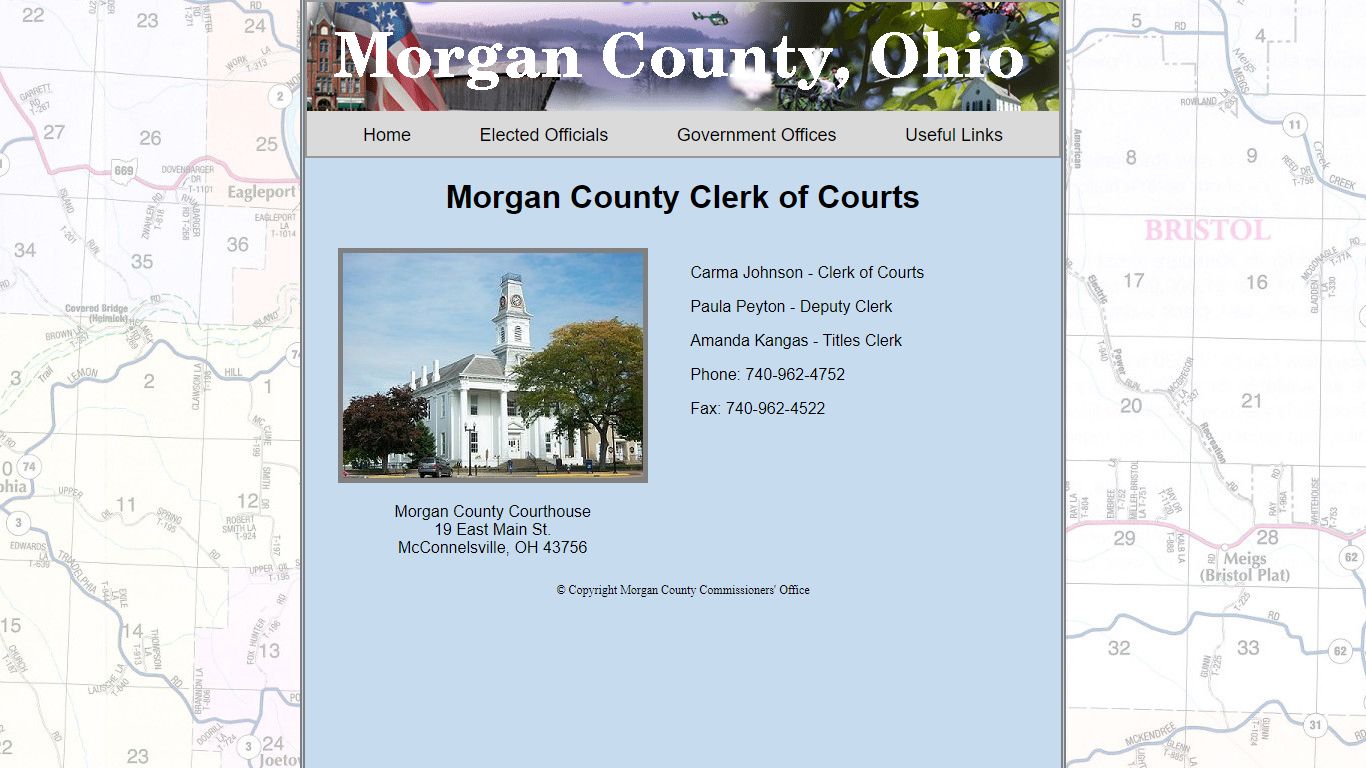 Morgan County Clerk of Courts